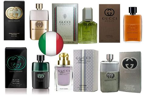 gucci parfum herren|list of all gucci perfumes.